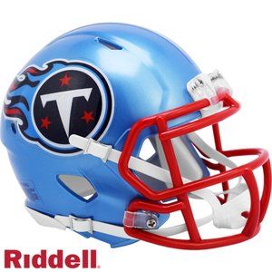 Tennessee Titans FLASH Alternate Helmet Riddell Replica Mini Speed Style